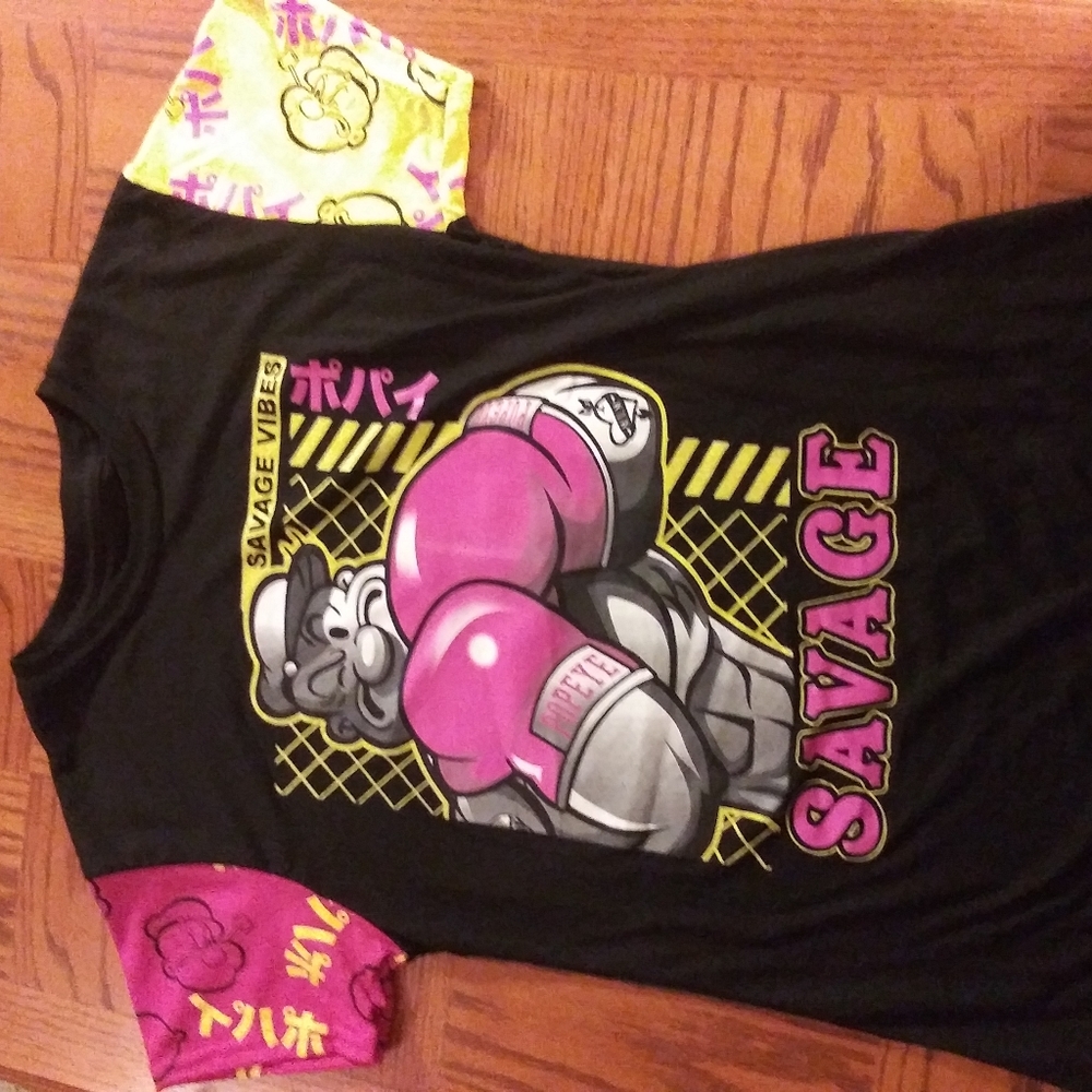 Savage popeye shirt